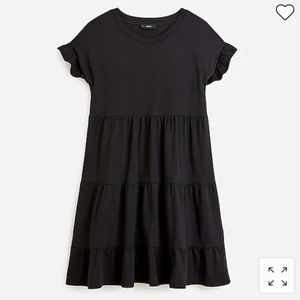 EUC J Crew Tiered Dress in Broken In Jersey Size XXS